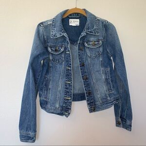 2.1 Denim Light Blue Jean Jacket